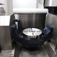 Fraiseuse verticale Fresadora CNC de haute qualité 5 axes LK-U420 centre de machine avec contrôleur CNC Syntec Leichman