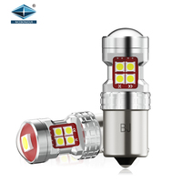 1400lm voiture lumière LED ampoule 8W 1156 1157 12V 24V clignotant feu stop 3157 7440 6000K Auto lampe
