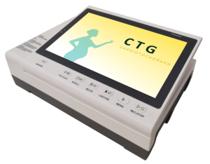 Monitor Fetal y Materno de Alta Calidad, Cardiotocógrafo (<span class=keywords><strong>CTG</strong></span>) con Pantalla Táctil LED de 10.2'', Rotación de 90°, Alta Resolución, Térmico - Product Image 5