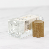 Vente flash : flacons de parfum rectangulaires transparents de 30 ml, 50 ml et 100 ml pour Cologne, atomiseur de parfum classique et simple