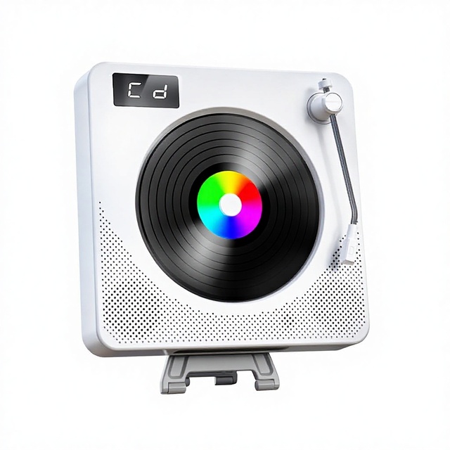CD Player Music Album for Speaker Audio Disc CD Birthday Gift Portable Model CD01 with Display