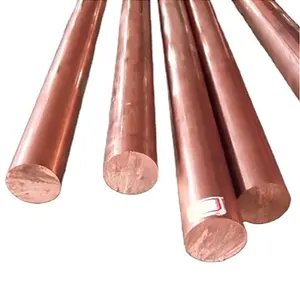 Bar Copper Alloy Non-ferrous Metal Copper Earth Rod Custom Brass Material Round Bar