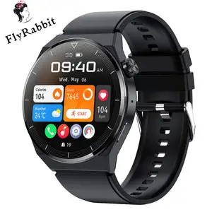 Flyrabbit per Huawei Xiaomi GT3 Pro Smart Watch uomo con schermo AMOLED frequenza cardiaca Bluetooth chiamata IP68 SmartWatch impermeabile 2024 nuovo