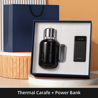 Carafe Thermique et Batterie Externe 1000 ml en Acier Inoxydable 316 Personnalisable – Cadeau d'Affaires Créatif et Simple, Vente Chaude