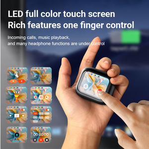 Siêu rõ ràng chất lượng cuộc gọi TWS Earbuds pin lớn với hiển thị kỹ thuật số màn hình <span class=keywords><strong>LCD</strong></span> Điều khiển cảm ứng cho chơi game - Product Image 4