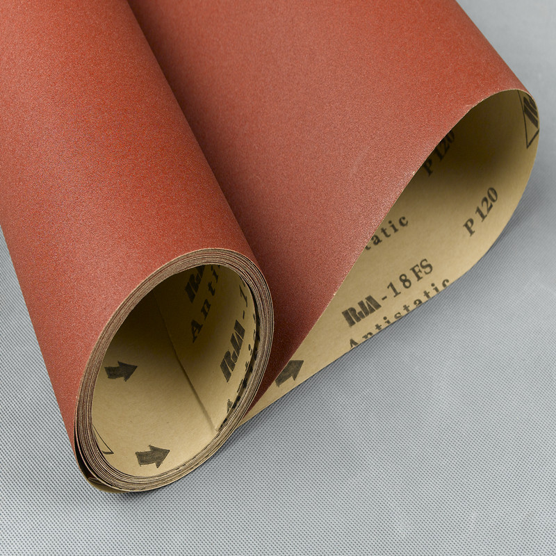 Profession D&amp;amp;amp;#39;OEM Rouleau de Papier Abrasif Fabricant Pour Le Métal