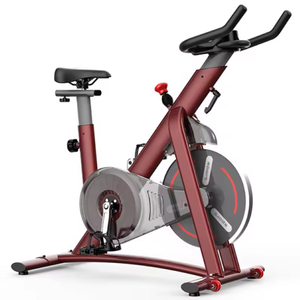 จักรยานปั่นออกกำลังกายสำหรับใช้ในบ้านที่ควบคุมด้วยแม่เหล็กจักรยานออกกำลังกายเงียบปรับความต้านทานได้ - Product Image 3