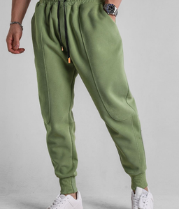 2025 otoño hombres entrenamiento Joggers Anti-Pilling Zip Fly tela compuesta pantalones para correr Tallas grandes-XL para gimnasio entrenamiento Casual - Product Image 3