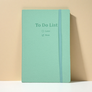 Cuaderno de diario de tapa dura de cuero PU A5 B6 promocional Impresión personalizada para hacer la lista - Product Image 5