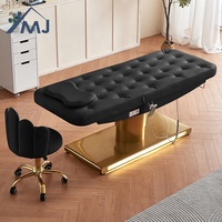 Mobilier de salon de beauté, table de massage électrique pour esthéticienne, lit pour extensions de cils