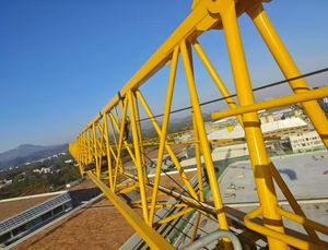 رافعة برجية بدون قمة XGT6515-10 بتصميم مسطح، حمولة قصوى 10 طن - Product Image 6