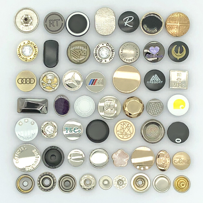 Manufacturer Custom LOGO Size Jeans Buttons