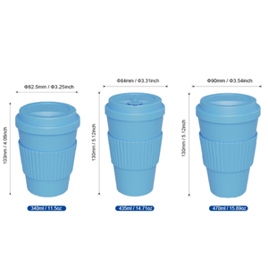 Bán Hot customized tái chế tái sử dụng rPet nhựa cốc cà phê du lịch Mug - Product Image 6