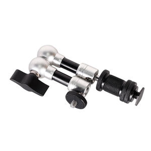 Bras Magique Argenté de 711 Pouces pour Appareil Photo Reflex, Pince Flash Flexible à 360 Degrés, Pince Griffe de Crabe en Métal pour Bras Cantilever – Vente en Gros - Product Image 2