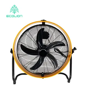 12 14 16 18 20 Inch AC Nhà Máy Giá Điện Động Cơ Đồng Công Nghiệp Mạnh Mẽ Kim Loại Tốt Nhất Tầng Ventilador Air Circulator Fan