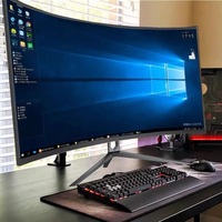 Écran intelligent LCD incurvé pour PC de bureau de jeu de 27 pouces