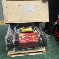 Cortadora de Césped Industrial a Gasolina con Control Remoto, Ancho de Corte de 550 mm, Distancia entre Ejes de 662 mm, Motor de Alto Torque, Caja Recolectora de Césped de 60 L