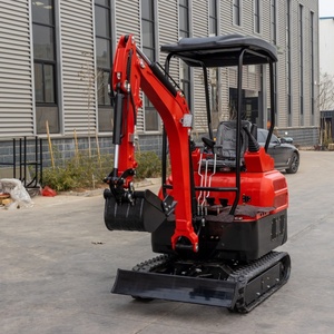 Mini-excavatrice 2T pour aménagement paysager avec godet de terrassement, facile à transporter, pelle, ripper, tarière, marteau brise-roche - Product Image 3