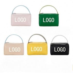 Large Capacity Waterproof PU Leather Cosmetic Travel Bag for Women, Toiletry Organizer Makeup Case <b>Gift</b> - Product Image 1