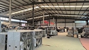 พัดลมระบายอากาศขนาด40นิ้ว25000 CFM ขนาด1400มม. แบบติดผนังสำหรับระบายอากาศของสัตว์ปีก - Product Image 6