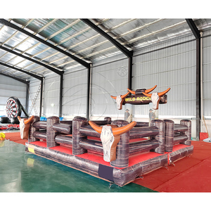 Tapis de Jeu Commercial Gonflable pour Adultes, Jeux de Rodeo, Parc <span class=keywords><strong>d</strong></span>'Attractions, Carnaval, Portable, Garantie 3 Ans, En Promotion - Product Image 3