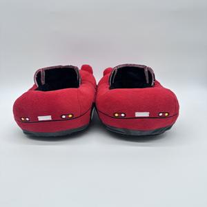 Haute qualité Mazda peluche voiture de sport pantoufles pour femmes mignon rouge voiture ours pantoufles ameublement cadeau de vacances - Product Image 4