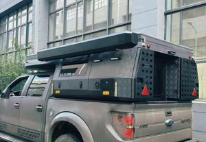 QC Overland 4x4 Pop-Up Truck Camper RV Slide-On Pliable Léger Imperméable Mini <span class=keywords><strong>Caravane</strong></span> Camping Capacité 4 Personnes - Product Image 4