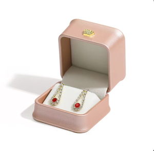 Caja de Joyería de Terciopelo con Logotipo Personalizado, Caja de Almacenamiento de Joyería de Viaje de Lujo para Anillos, Aretes, Collares y Pulseras - Product Image 4