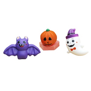 Jouets anti-stress en PU de haute qualité, doux et à récupération lente, en forme de chauve-souris, de fantôme et de citrouille, pour Halloween, pour enfants, garçons et filles - Product Image 5