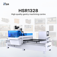 Machine de découpe CNC HSR ATC 1325 pour la fabrication de portes d'armoires en MDF et contreplaqué, et la découpe par nesting