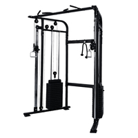 Équipement de fitness commercial pour salle de sport : Rack à squats multifonctionnel et machine Smith