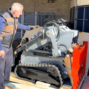 Livraison gratuite Cheap Kubota Engine Crawler Skid Steer <span class=keywords><strong>Loader</strong></span> 500kg High Load Moment High Quality for Sale - Product Image 6