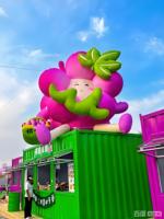 Promotion BOYI : Grappe de raisins gonflable géante, accessoire réaliste pour festivals, activation de marque, expositions et fêtes