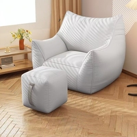 Canapé inclinable moderne pour se reposer ou dormir - Chaise longue individuelle pour chambre/balcon/salon