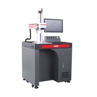 Mesin Penanda Laser Fiber 80w 60w 50w 30w untuk Emas Perak Aluminium Baja Mesin Pengukir Laser untuk Senjata Api Pisau Jam Tangan