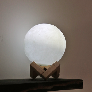 Nouveau haut-parleur Coran avec veilleuse lunaire 3D, lampe LED tactile et télécommande pour les musulmans apprenant le Coran dans la chambre - Product Image 2