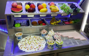 Nuova Macchina per Gelato Fritto 220V Thailandese per Ristoranti e Negozi di Alimentari, per Preparare Gelato Fritto con Frutta, Latte, Acqua e Frutta Secca - Product Image 3