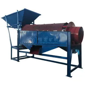 (Venta caliente) Placer Mining trómel de oro máquina de lavado de agregado de tambor rotativo máquina de tamizado de oro diamante