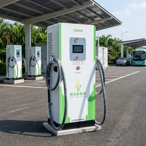 Maßgefertigte 60kW 120kW 180kW DC Schnell-EV-Ladestation CCS2/<span class=keywords><strong>GBT</strong></span>/Typ2 V2G Bidirektionale Ladestation IP55 Solarenergiespeicher - Product Image 2