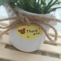 Étiquettes autocollantes rondes en papier Kraft, décor circulaire oval, finition mate, personnalisées pour les bouteilles, 50 pièces