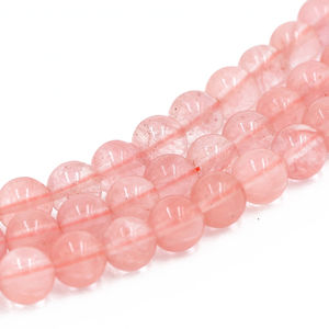 Perline sciolte naturali di alta qualità all'ingrosso 2024 <span class=keywords><strong>pietra</strong></span> <span class=keywords><strong>rosa</strong></span> 4mm 6mm 8mm 10mm 12mm filo di perline di <span class=keywords><strong>quarzo</strong></span> <span class=keywords><strong>rosa</strong></span> - Product Image 5