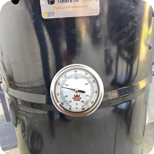 Thermomètre bimétallique arrière de <span class=keywords><strong>four</strong></span> de gril de BBQ de FC de double gamme d'acier inoxydable - Product Image 5