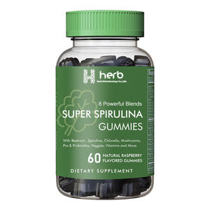 Gomitas de Espirulina OEM/ODM, con Vitamina B12, Vitamina B3 y Antioxidantes, Veganas y Sin Gluten - Product Image 1