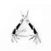 Pince multifonction industrielle Henstrong 11-en-1 en acier inoxydable, couteau de poche pliant, ciseaux, scie, tournevis, camping, OEM