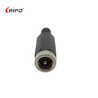 Connecteur d'alimentation DC femelle en plastique de haute qualité, modèle DC-FEM-ADPT-01 de la marque Ripo, 250V/300V 10A/15A, blocs de bornes