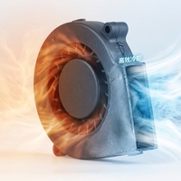 Ventilateur de refroidissement électrique à haute pression, moteur axial DC 12V sans balais en cuivre, personnalisable, 7515 mm, 2,76-6,96 W, OEM/ODM
