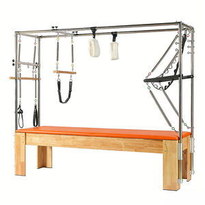 Langlebiges Yoga-Pilates-Reformer-Gerät: Eichenholz-Kern-Reformer-Bett und Eichenholz-Pilates-Cadillac zur Körperformung - Product Image 4