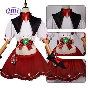 Venta al por mayor de alta calidad Genshined impacto <span class=keywords><strong>Klee</strong></span> bruja Lolita vestido de sirvienta Halloween fiesta <span class=keywords><strong>Cosplay</strong></span> disfraz - Product Image 5