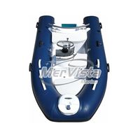 Bateaux pneumatiques à rames RIB300 en PVC/Hypalon à coque rigide de 10 pieds pour 4 personnes