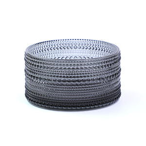 Vasi per Candele Vuoti di Lusso a <span class=keywords><strong>Bocca</strong></span> Larga con 3 Stoppini, <span class=keywords><strong>in</strong></span> Vetro Goffrato, Placcati <span class=keywords><strong>Oro</strong></span> e Argento, con Coperchi e Confezione Scatola - Vendita all'Ingrosso - Product Image 1